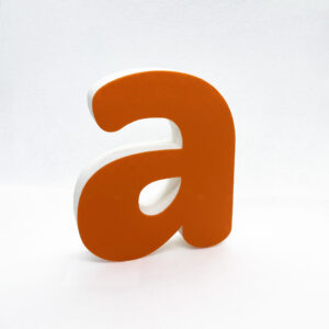 Letras Color Frontal para Pegar en Interiores