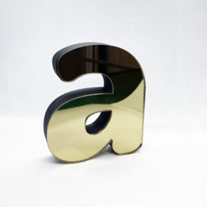 Letras Metacrilato Frontal para Pegar en Exteriores