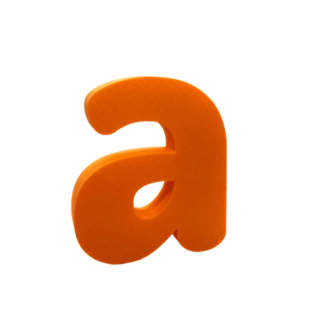 Letras Básicas para Atornillar en Interiores