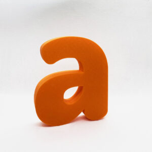 Letras corpóreas huecas - Interior