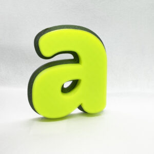 Letras Efecto Sombra para Pegar en Interiores