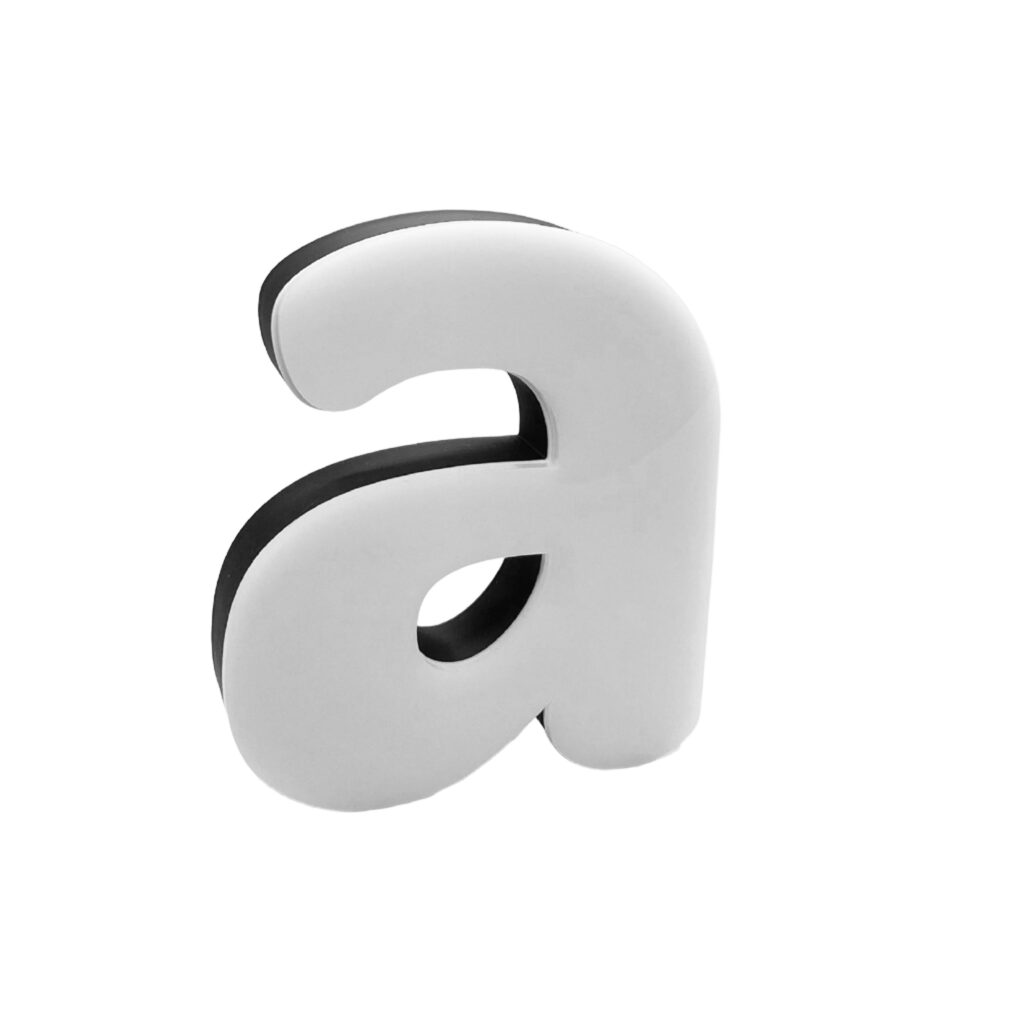 Letras Metacrilato Frontal para Atornillar en Exteriores