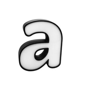 Letras Metacrilato con Contorno para Atornillar en Exteriores