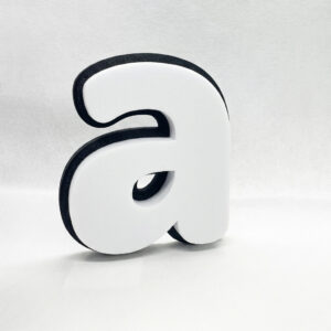 Letras Efecto Sombra para Pegar en Exteriores