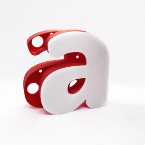 Letras Metacrilato Frontal para Atornillar en Interiores