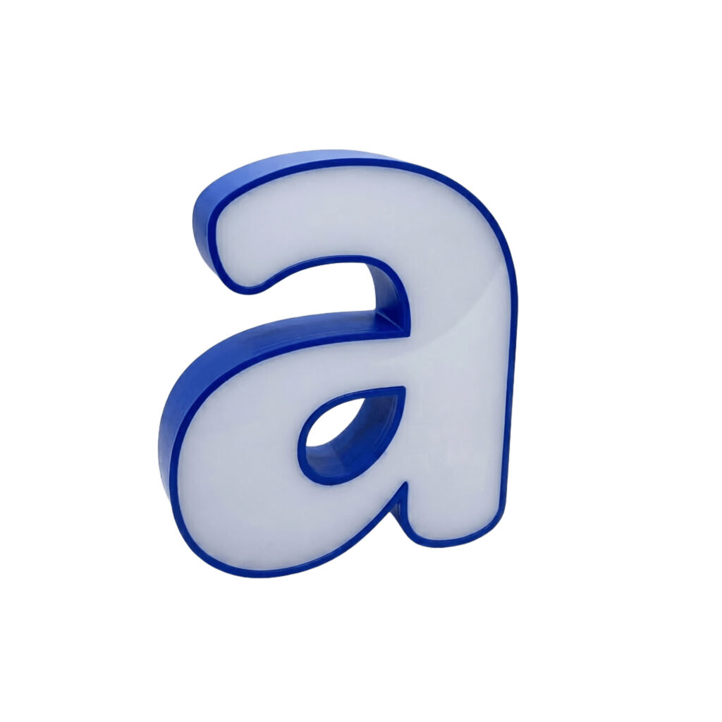 Letras Metacrilato con Contorno para Pegar en Interiores