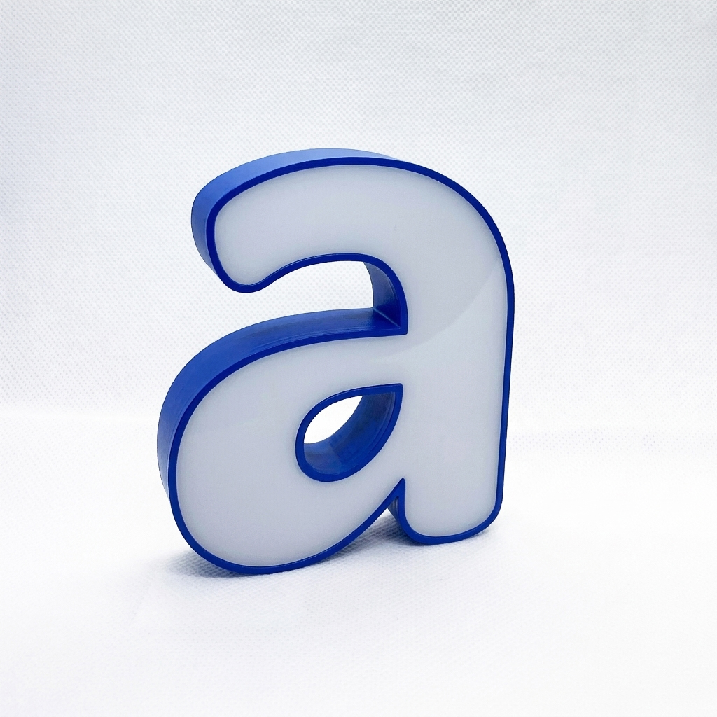 Letras Metacrilato con Contorno para Pegar en Interiores